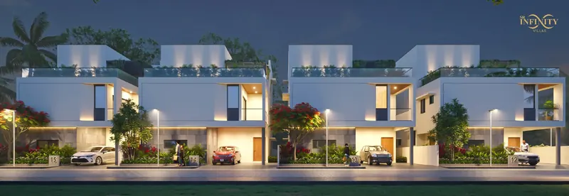 Infinity Villas gated residential community project visual from GMR Infra's official project page.